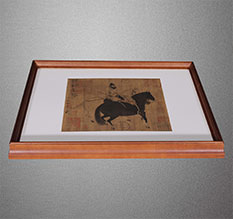 马尔康书画装裱配框服务案例